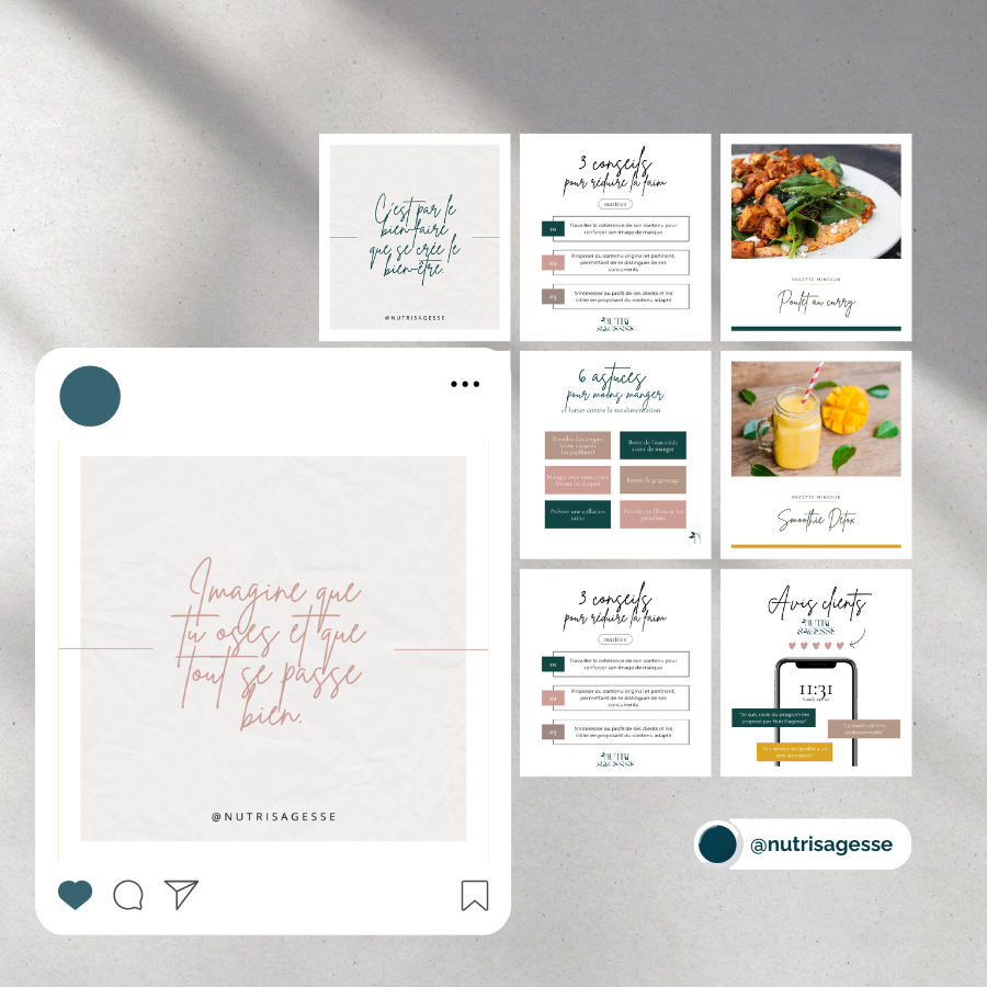 templates Instagram faceless muslimah
