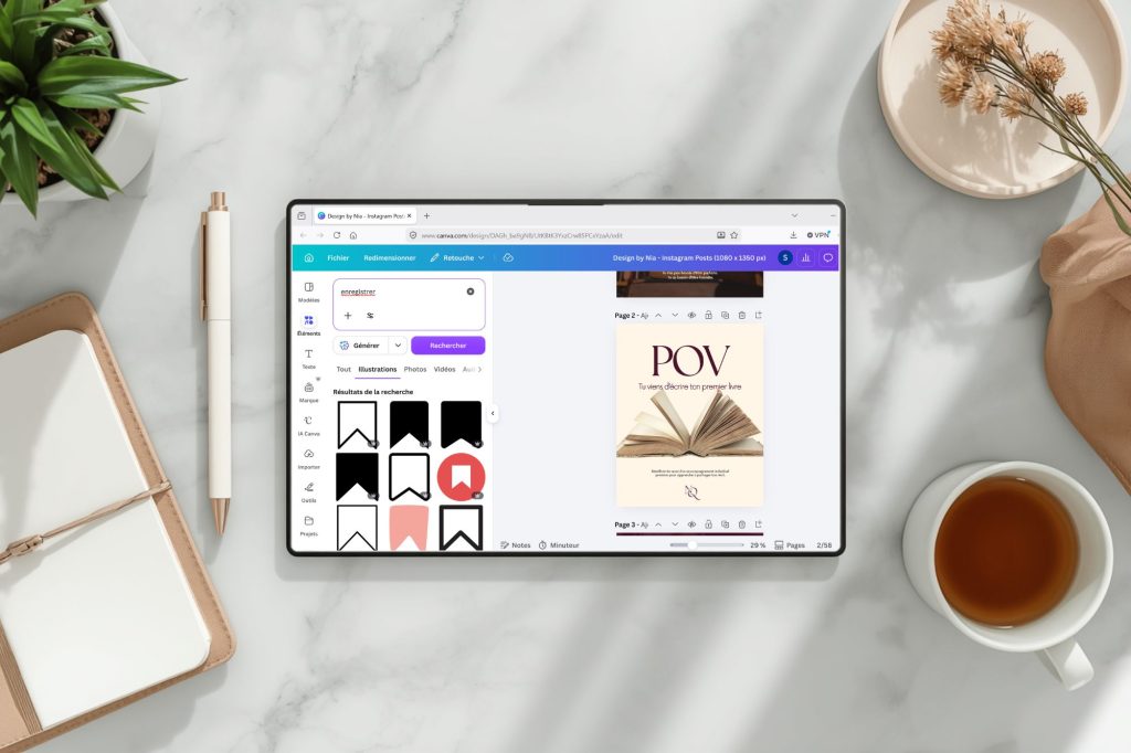 création de contenus instagram