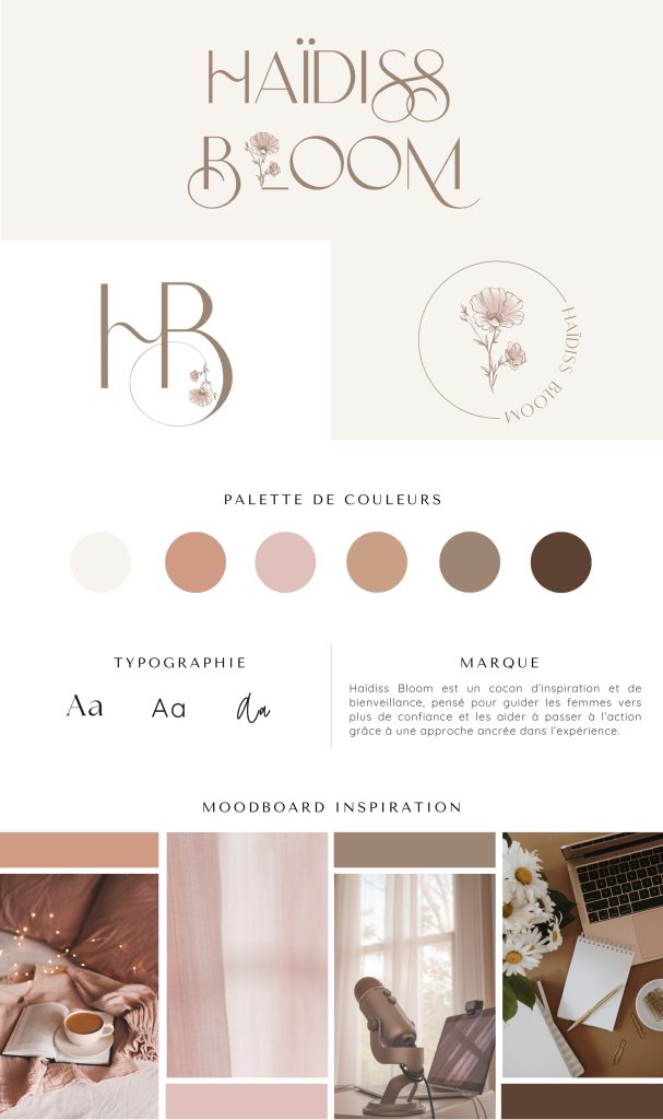 Identité visuelle entrepreneuse